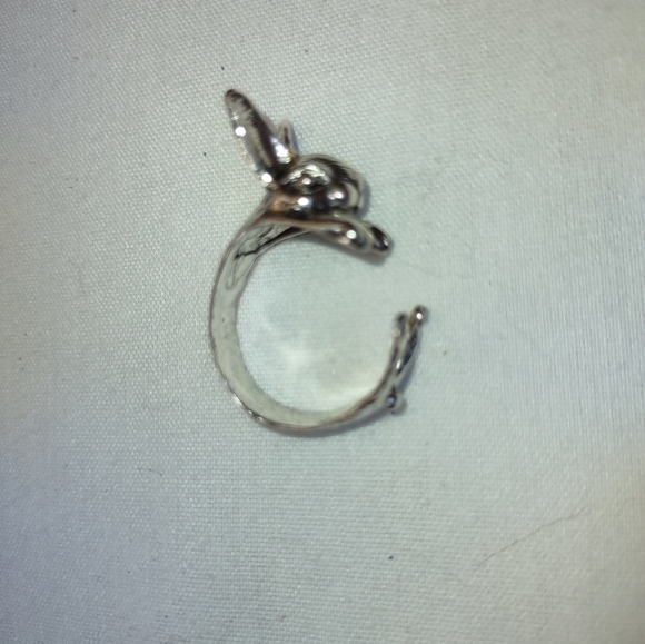 Bunny Rabbit Ring Fashion Jewelry Unique Funky Gift Animal Lover Casual - Picture 5 of 8